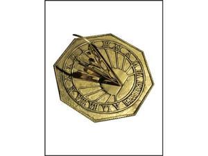 Rome Industries 2390 Brass Classic Octagonal Sundial Rome Industries 2390 Brass Classic Octagonal Sundial