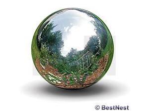 Rome Industries 704-S 4 Inch Stainless Steel Gazing Globe - Silver Rome Industries 704-S 4 Inch Stainless Steel Gazing Globe - Silver