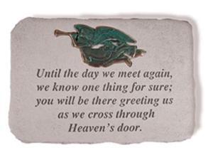 Kay Berry 06690 Until The Day...with Metal Trumpet Angel-verde Kay Berry 06690 Until The Day...with Metal Trumpet Angel-verde