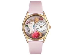Unicorn Pink Leather And Goldtone Watch #C0420001 Unicorn Pink Leather And Goldtone Watch #C0420001