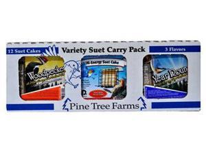 Pine Tree Farms PTFVP6000 Variety Suet Pack Year Round, Hi-Energy, Woodpecker Pine Tree Farms PTFVP6000 Variety Suet Pack Year Round, Hi-Energy, Woodpecker