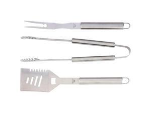 Chefmaster 3Pc Stainless Steel Bbq tool set Chefmaster 3Pc Stainless Steel Bbq tool set