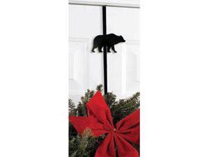 Village Wrought Iron WRE-B-14 Bear Wreath Hanger Village Wrought Iron WRE-B-14 Bear Wreath Hanger