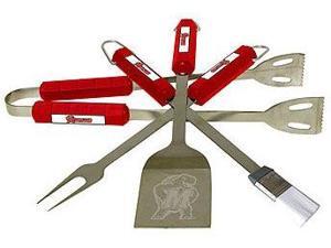 Bsi Products 61046 4 Pc Bbq Set - Maryland Terrapins Bsi Products 61046 4 Pc Bbq Set - Maryland Terrapins