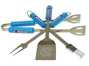Bsi Products 61008 4 Pc Bbq Set - North Carolina Tar Heels Bsi Products 61008 4 Pc Bbq Set - North Carolina Tar Heels
