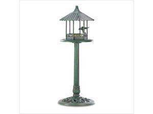 SWM 38676 Verdigris Gazebo Standing Bf SWM 38676 Verdigris Gazebo Standing Bf