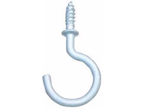 Impex Systems Group Inc - Ook .88in. White Cup Hooks 50350 - Pack of 12 Impex Systems Group Inc - Ook .88in. White Cup Hooks 50350 - Pack of 12