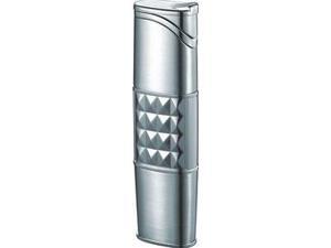 Visol VLR202601 Maradona Satin Silver Torch Flame Lighter Visol VLR202601 Maradona Satin Silver Torch Flame Lighter