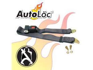 Autoloc SB2PBK 2 Point Black Lap Seat Belt (1 Belt) Autoloc SB2PBK 2 Point Black Lap Seat Belt (1 Belt)