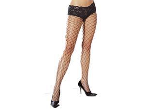 Lace Boy Short with Black Net Pantyhose Lace Boy Short with Black Net Pantyhose