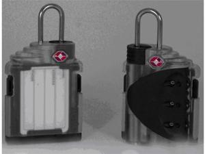 TSA Certified Travel Locks with clear ID tag back Set of 2 TSA Certified Travel Locks with clear ID tag back Set of 2