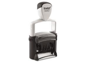 US Stamp T5444 Trodat Professional 5-in-1 Message Stamp Dater Self-Inking Blue/Red US Stamp T5444 Trodat Professional 5-in-1 Message Stamp Dater Self-Inking Blue/Red