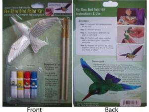 Clark Collection CC52075 Hummingbird Fly Thru Bird Paint Kit Clark Collection CC52075 Hummingbird Fly Thru Bird Paint Kit