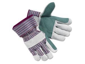 Crews 1211XL Economy Leather Palm Gloves, Extra Large, Striped Crews 1211XL Economy Leather Palm Gloves, Extra Large, Striped