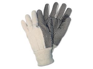Crews 8808 Dotted Canvas Gloves, White, Dozen Crews 8808 Dotted Canvas Gloves, White, Dozen