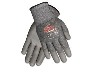 Crews N9677M Ninja Force Polyurethane Coated Gloves, Medium, Gray Crews N9677M Ninja Force Polyurethane Coated Gloves, Medium, Gray