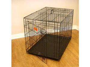 Majestic Pet 48" Single Door Folding Dog Crate, Extra Large - 78899501148 Majestic Pet 48" Single Door Folding Dog Crate, Extra Large - 78899501148