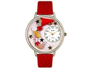 Cheerleader Hunter Green Leather And Silvertone Watch #U0820015 Cheerleader Hunter Green Leather And Silvertone Watch #U0820015