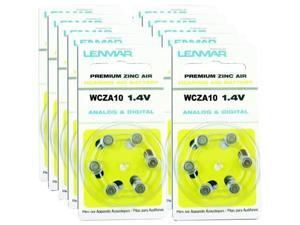 Lenmar Hza10-60 Za10 Premium Zinc Air Hearing Aid Batteries- 60 Pk Lenmar Hza10-60 Za10 Premium Zinc Air Hearing Aid Batteries- 60 Pk