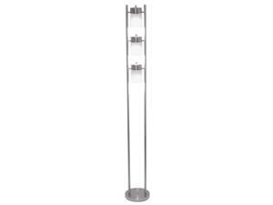 Ore International 3031FW 3-Light Adjustable Floor Lamp - White Ore International 3031FW 3-Light Adjustable Floor Lamp - White