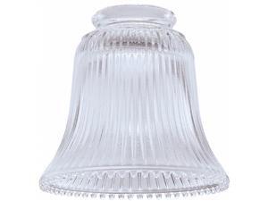 Westinghouse Lighting Clear Ribbed Fan & Fixture Glass 81258 - Pack of 6 Westinghouse Lighting Clear Ribbed Fan & Fixture Glass 81258 - Pack of 6