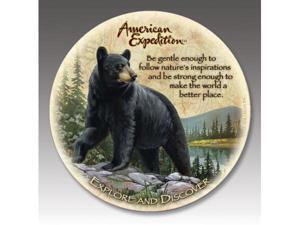 American Expediton CTST-101 Black Bear Stone Coaster Set American Expediton CTST-101 Black Bear Stone Coaster Set