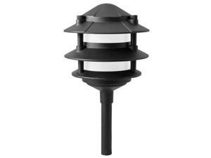 Northern International Black 11 Watt 3 Tier Path Light GL22764BK Northern International Black 11 Watt 3 Tier Path Light GL22764BK