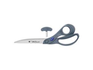 Westcott 14669 Titanium Bonded Bent Handle Scissors- 9 in. Length- 4-1/2 in. Cut- Gray Westcott 14669 Titanium Bonded Bent Handle Scissors- 9 in. Length- 4-1/2 in. Cut- Gray