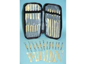 Martin - F. Weber 5490 24 Piece Boxwood & Wire Sculpture Tool Set Martin - F. Weber 5490 24 Piece Boxwood & Wire Sculpture Tool Set