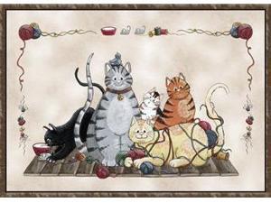 Custom Printed Rugs GRANNYSCATS Grannys Cats Rug Custom Printed Rugs GRANNYSCATS Grannys Cats Rug