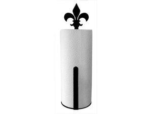 Village Wrought Iron PT-A-121 Fleur-de-lis Paper Towel Holder Village Wrought Iron PT-A-121 Fleur-de-lis Paper Towel Holder