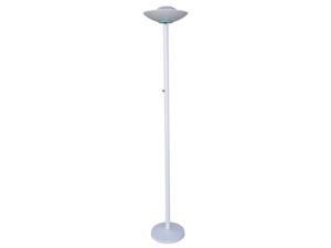 ORE International 190W Halogen Torchiere - White Finish - 3030WH ORE International 190W Halogen Torchiere - White Finish - 3030WH