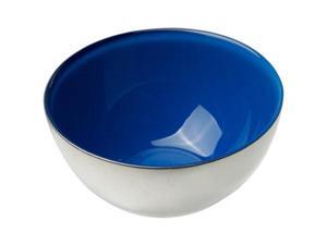 MoMo Panache 807242 Condi Bowls Silver with Sapphire Blue inner, pair MoMo Panache 807242 Condi Bowls Silver with Sapphire Blue inner, pair