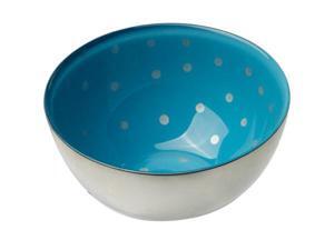 MoMo Panache 807244 Condi Bowls Silver with Blue Dawn and small silver dots, pair MoMo Panache 807244 Condi Bowls Silver with Blue Dawn and small silver dots, pair