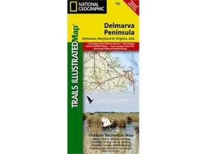 National Geographic TI00000772 Map Of DelMarVa - Delaware - Maryland - Virginia National Geographic TI00000772 Map Of DelMarVa - Delaware - Maryland - Virginia