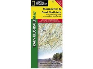 National Geographic TI00000792 Map Of Massanutten-Great Northern Mountains - Virginia National Geographic TI00000792 Map Of Massanutten-Great Northern Mountains - Virginia