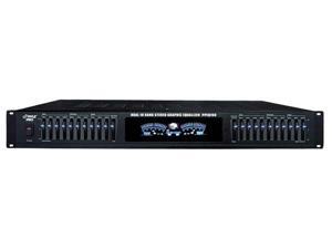 PylePro PPEQ150 19 in. Rack Mount Dual 10 Band Stereo Graphic Equalizer PylePro PPEQ150 19 in. Rack Mount Dual 10 Band Stereo Graphic Equalizer