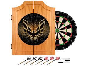 Trademark Poker Pontiac Firebird Black Wood Dart Cabinet Set Trademark Poker Pontiac Firebird Black Wood Dart Cabinet Set