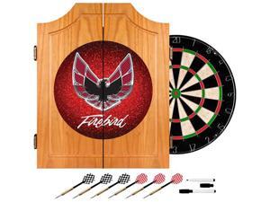 Trademark Poker Pontiac Firebird Red Wood Dart Cabinet Set Trademark Poker Pontiac Firebird Red Wood Dart Cabinet Set