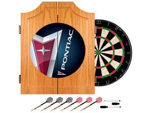 Trademark Poker Pontiac Wood Dart Cabinet Set Trademark Poker Pontiac Wood Dart Cabinet Set