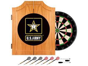 Trademark Poker U.S. Army Wood Dart Cabinet Set Trademark Poker U.S. Army Wood Dart Cabinet Set