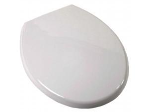 Jones Stephens Plumbing White Round Euro Toilet Seat C3B3R2-00 Jones Stephens Plumbing White Round Euro Toilet Seat C3B3R2-00