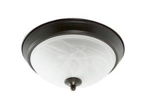 Efficient Lighting EL-810-218-BZ Traditional Family Flushmount Oil Rubbed Bronze Finish with Alabaster Glass Energy Star Qualified Efficient Lighting EL-810-218-BZ Traditional Family Flushmount Oil Rubbed Bronze Finish with Alabaster Glass Energy Star Qualified