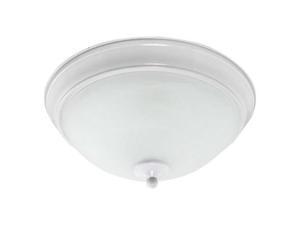 Efficient Lighting EL-810-218-W Classical Flushmount Powder Coated White Finish with Alabaster Glass Energy Star Qualified Efficient Lighting EL-810-218-W Classical Flushmount Powder Coated White Finish with Alabaster Glass Energy Star Qualified