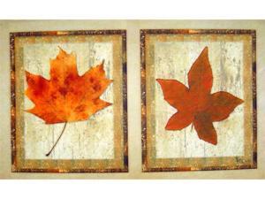 Custom Printed Rugs DM 31 Maple Leaves Door Mat Custom Printed Rugs DM 31 Maple Leaves Door Mat