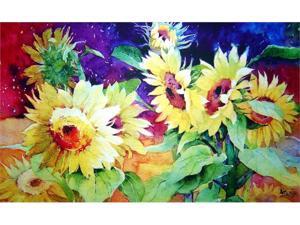 Custom Printed Rugs DM 39 Summer Sunflower Door Mat Custom Printed Rugs DM 39 Summer Sunflower Door Mat