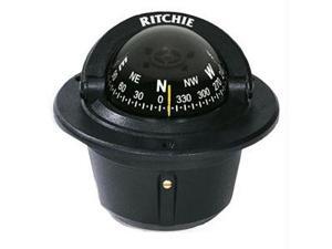 Ritchie Compass F-50 Flush Mount Explorer - Black Ritchie Compass F-50 Flush Mount Explorer - Black