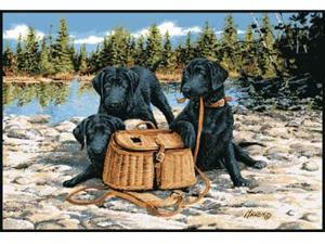 Custom Printed Rugs GONE FISHING Gone Fishing Wildlife Rug Custom Printed Rugs GONE FISHING Gone Fishing Wildlife Rug