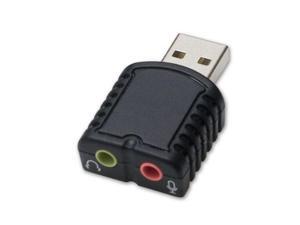 Syba SD-AUD20066 USB 2.0 Stereo Sound Adapter with Microphone, Windows 7 Ready Syba SD-AUD20066 USB 2.0 Stereo Sound Adapter with Microphone, Windows 7 Ready