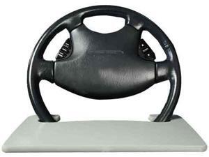 AutoExec Wheelmate Wheelmate Steering Wheel Desk Tray - Gray AutoExec Wheelmate Wheelmate Steering Wheel Desk Tray - Gray